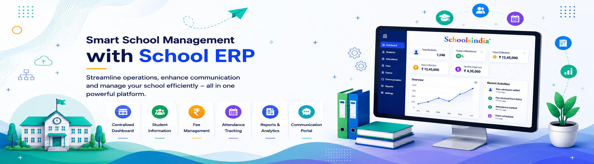 School ERP Service Banner