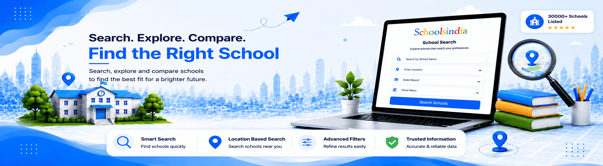 School Search Service Banner